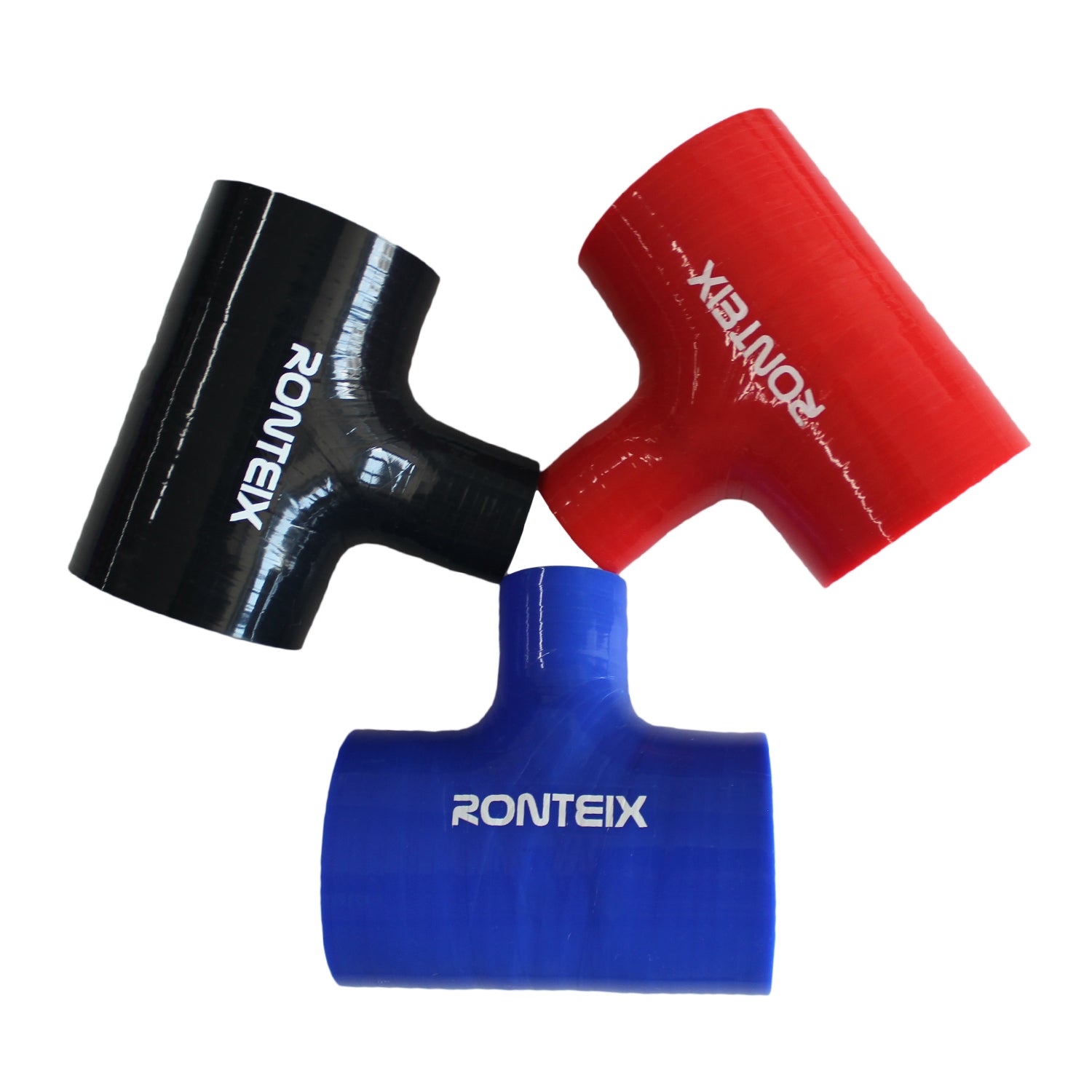 Ronteix Silicone T Hose Coupler Adapter with 1