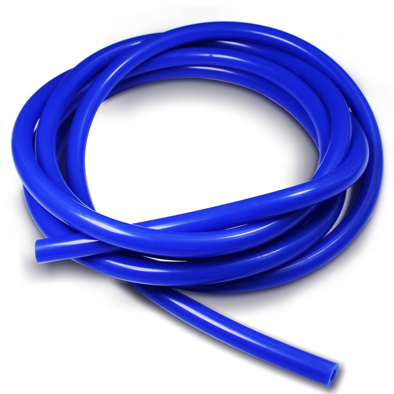 Tuyau Silicone Renforcé Rouge 1/4" ID 10ft - 101psi 392°F - Pour Vide/chauffage
